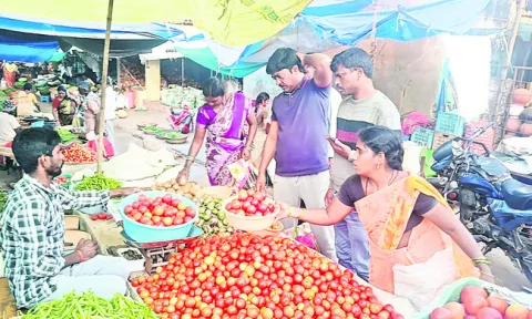 ఏటా తగ్గుతున్న కూరగాయల సాగు 
