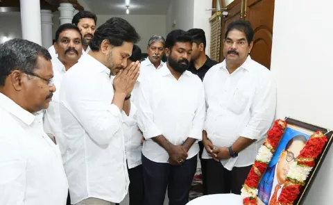 YS Jagan Tribute Ambedkar On National Constitution Day 2025