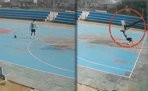 Teen Basketball Players Dies In Freak Court Accident In Rohtak15