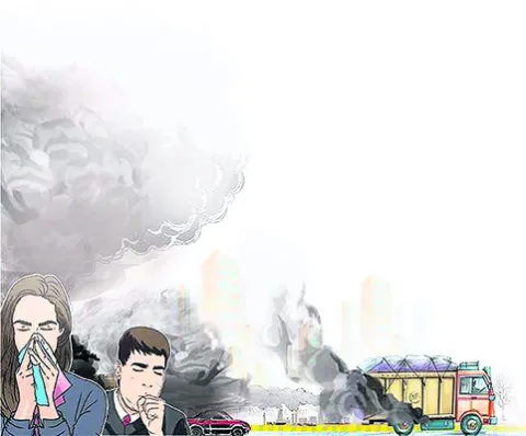 బెంబేలెత్తిస్తున్న  వాయు కాలుష్యం