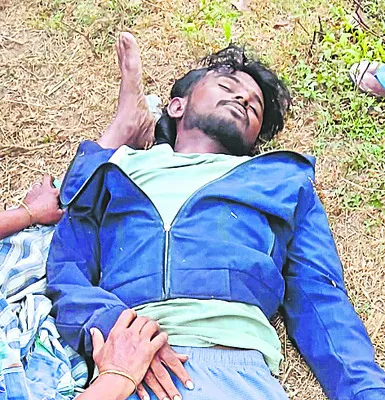 రోడ్డు ప్రమాదంలో  వ్యక్తి మృతి 
