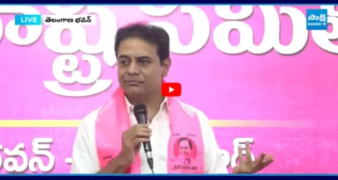 KTR Fires On Congress Govt Over Kaleshwaram Allegations 1
