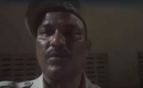 Dalit Home guard selfie video creates stir in Krishna District