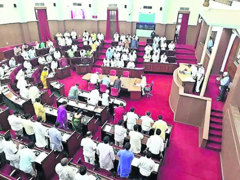 నేడు శాసన సభలో రాష్ట్రపతి ప్రసంగం