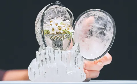 Rare Faberge egg crafted for Russian royalty expected to sell for over 266 crore
