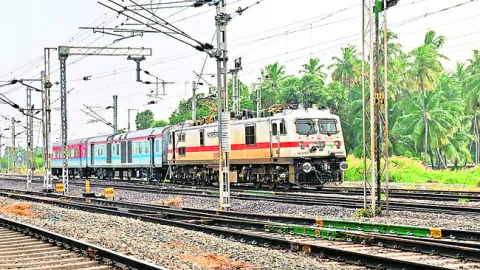 హైస్పీడ్‌ రైలు ట్రయల్‌రన్‌ 