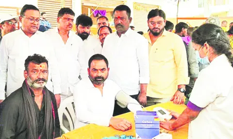 ఉచిత మెగా వైద్య శిబిరం  
