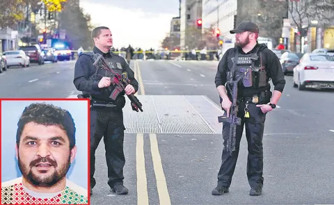 Terrorist attack on America, firing on soldiers