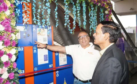 L TMRHL AND TUCKIT LAUNCH SMART LOCKER SOLUTIONS ACROSS HYDERABAD METRO STATIONS1
