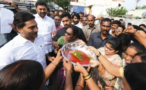 YS Jagan tour ends in Kadapa district