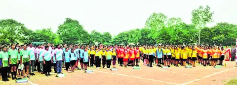 అండర్‌–14 హ్యాండ్‌ బాల్‌ పోటీలు ప్రారంభం 