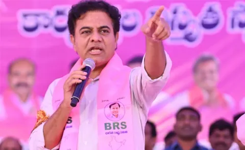 KTR Speech At Telangana Bhavan Deeksha Divas 2025