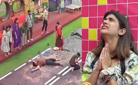 Bigg Boss 9 Telugu: Demon Pavan Suffer with Back Pain in Last Captaincy Task