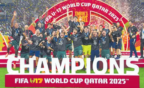 Portugal team becomes champion in the Under 17 World Cup7