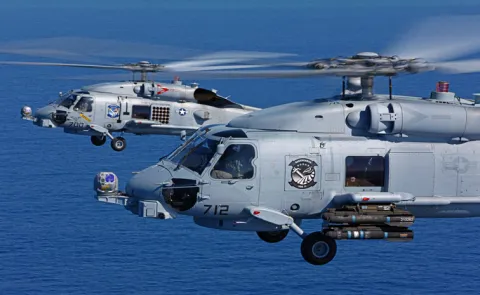 India Seals Rs 7,995 cr Deal With US For Navy MH-60R Helicopter Fleet Support