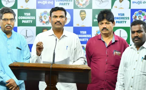 Ysrcp Legal Cell Representatives Fire On Tdp Leaders