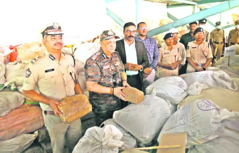 గంజాయి వ్యాపారాన్ని ఉగ్రవాదంగా భావిస్తాం 