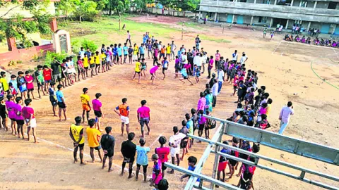 కబడ్డీ జట్ల ఎంపికకు స్పందన