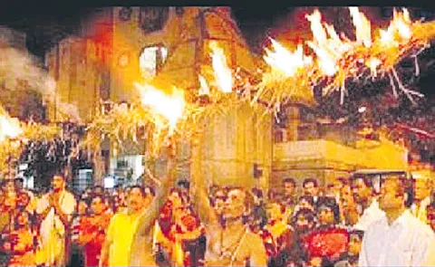 Explanation of jwala thoranam on kartika purnima14