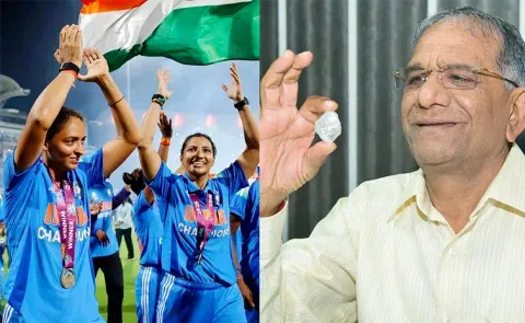 Diamond Jewellery Surat Industrialist To Reward India's Women's World Cup Heroes