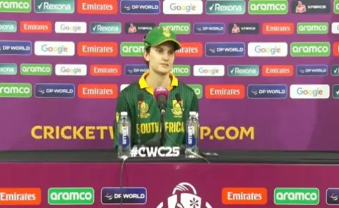 South Africa Captain Laura Wolvaardt Comments After Losing CWC 2025 Final To India