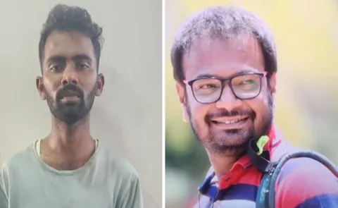  Bengaluru techie  assassinated manager over lights Chilli powder thrown hit with dumbbell