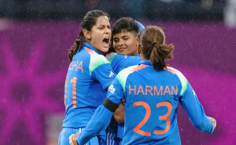 Indin womens cricket team wins Maiden odi world cup