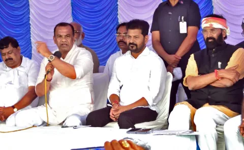 Minister Komatireddy Venkat Reddy On SLBC Tunnel