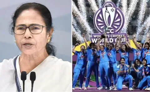 BJP trolls Mamata Banerjee over praise for Women in Blue