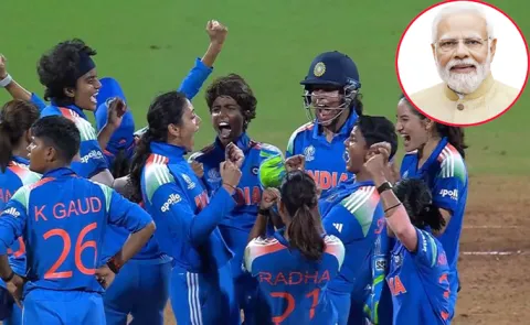 PM Modi congratulates Indian womens cricket team