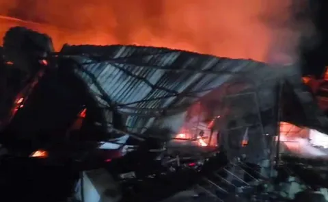 Fire Accident In Konda Gatu Jagitial