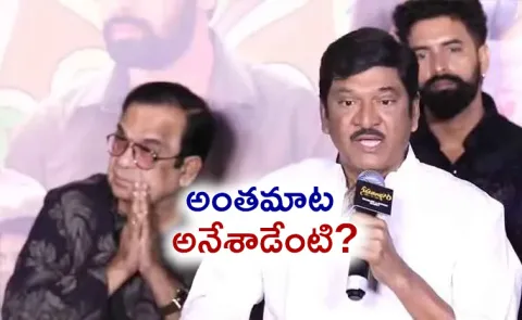 Rajendra Prasad Bad Word About Brahmanandam