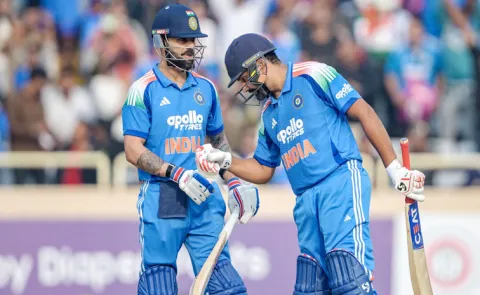 IND vs SA 1st ODI: Rohit Fifty Kohli Ton KL Shine Ind Score 3491