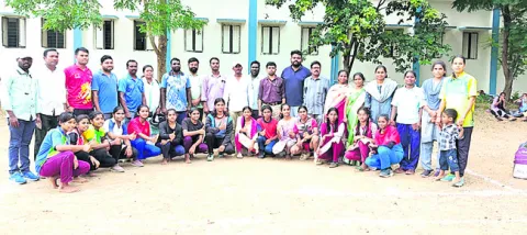 కబడ్డీ జిల్లా జట్ల ఎంపిక
