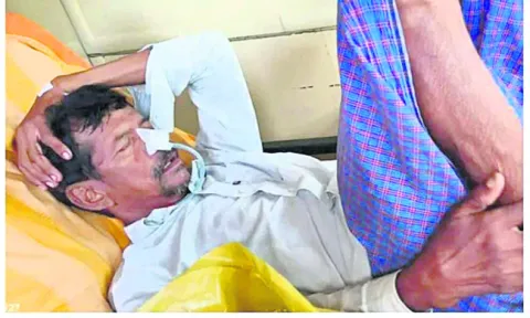 రైతు ఆత్మహత్యాయత్నం
