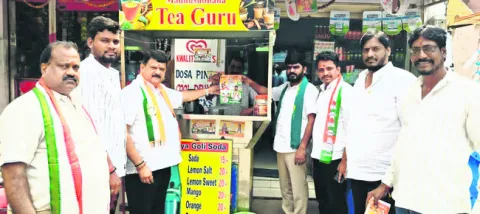 జూబ్లీహిల్స్‌లో  జిల్లా నేతల ప్రచారం 