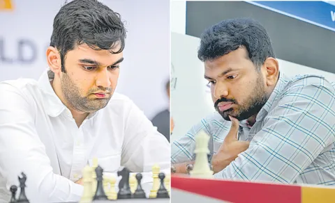 Lalith Babu and Raja Rithvik, were eliminated from the FIDE World Cup 