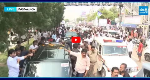 Perni Nani And Devineni Avinash Goosebumps Visuals At YS Jagan Convoy 1