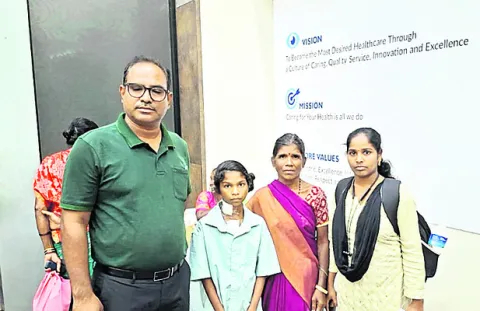 విద్యార్థినికి గుండె శస్త్ర చికిత్స విజయవంతం