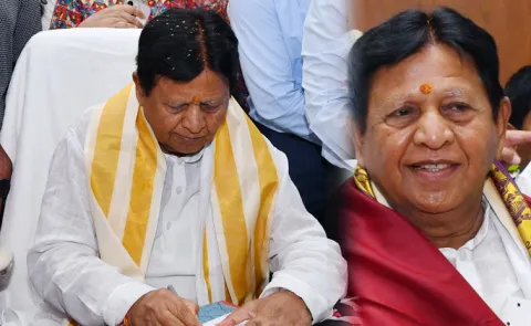 Sudarshan Reddy take charge as advisor for Telangana govt