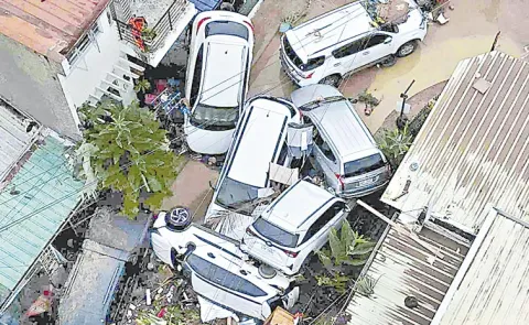 Typhoon Kalmaegi leaves at 40 dead in Philippines