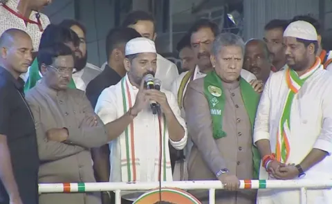 revanth reddy election campaign in jubileehills by election