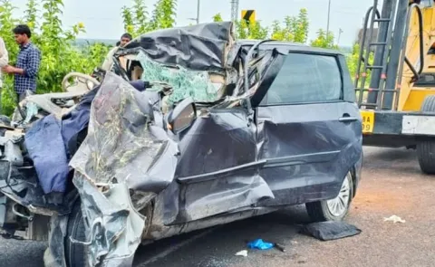 Road Accident At Karnataka Bidar