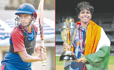 India Cricketer Sri Charani and Arundhati Reddy Parents Emotional Interview6