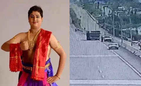 reality show Dancer succembed a truck rammed into him near Bengaluru