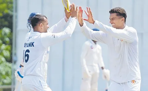 Karnataka start with a huge win in Ranji Trophy3