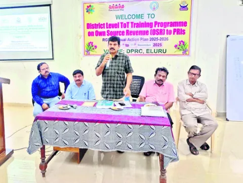 సొంత ఆదాయ వనరులు పెంచాలి 