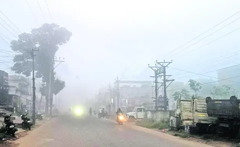 తగ్గుతున్న ఉష్ణోగ్రతలు
