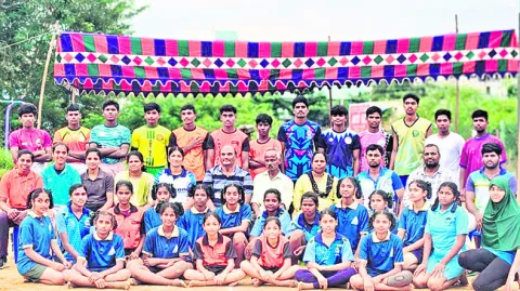 జిల్లా కబడ్డీ జట్ల ఎంపిక 