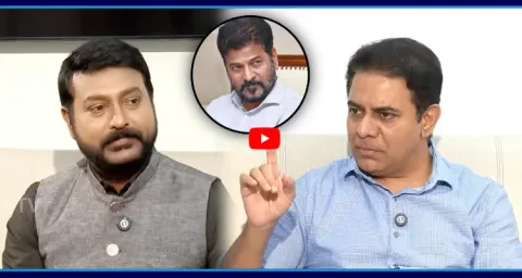 KTR Bold Challenge To Anchor Eshwar On CM Revanth Reddy Future 1